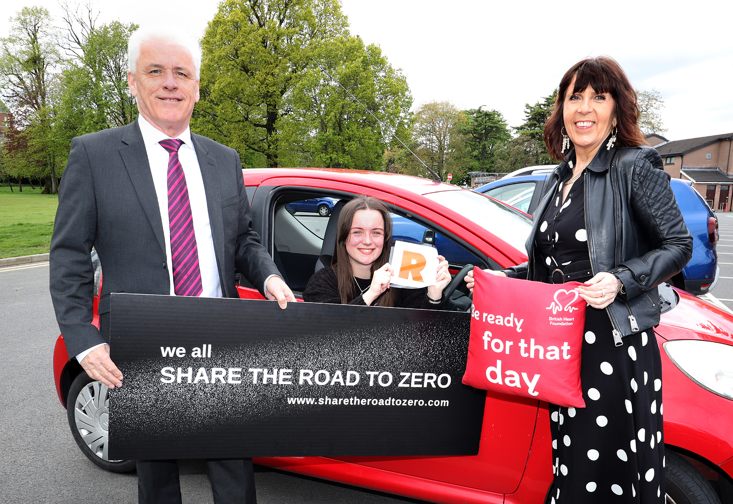 Two Ways to Save a Life with Share The Road to Zero and British Heart Foundation NI